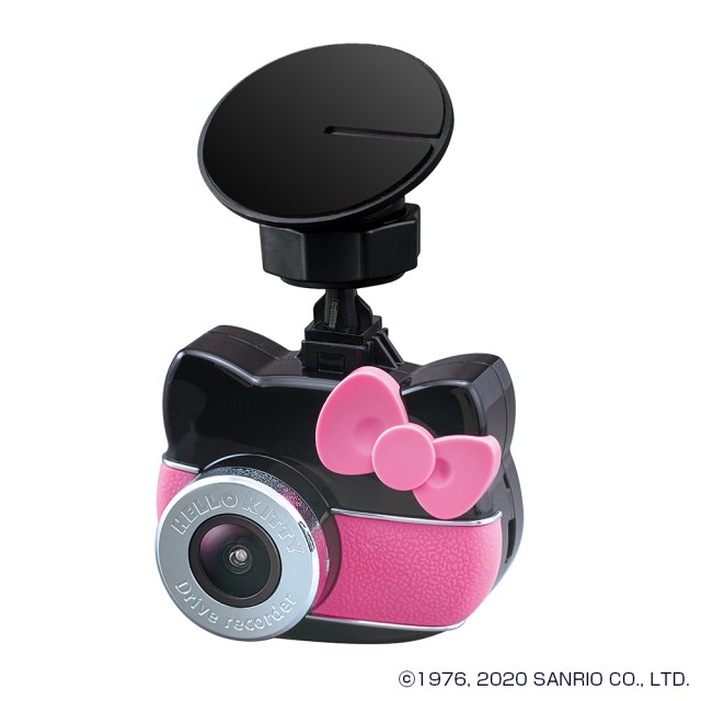 SEIWA新版Hello Kitty 行車紀錄器高清160度超廣角錄影