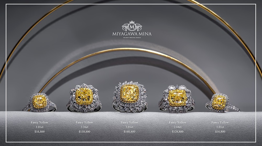 鑽石戒指自己買！易入手升值潛力大，象徵幸福力量的彩黃鑽就是小資女投資新寵～