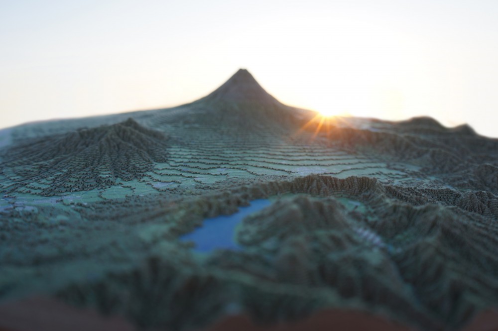 富士山紙拼圖, 富士山紙模型, 日本富士山砌圖