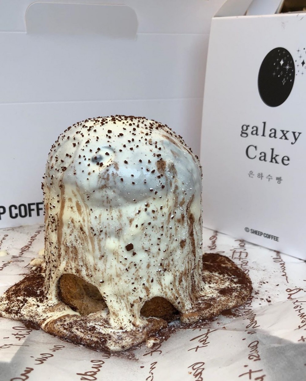 釜山SHEEP COFFEE 芝士奶蓋麵包