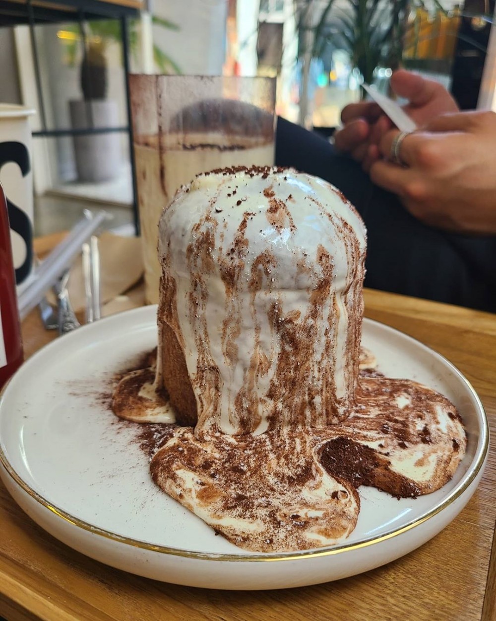 釜山SHEEP COFFEE 芝士奶蓋麵包