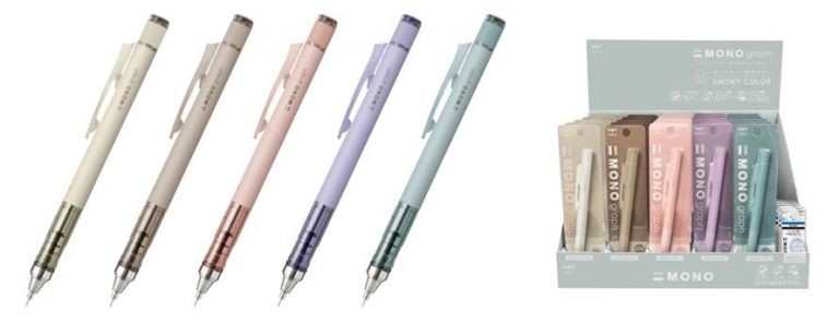 日本TOMBOW推出限定柔美莫蘭迪色文具