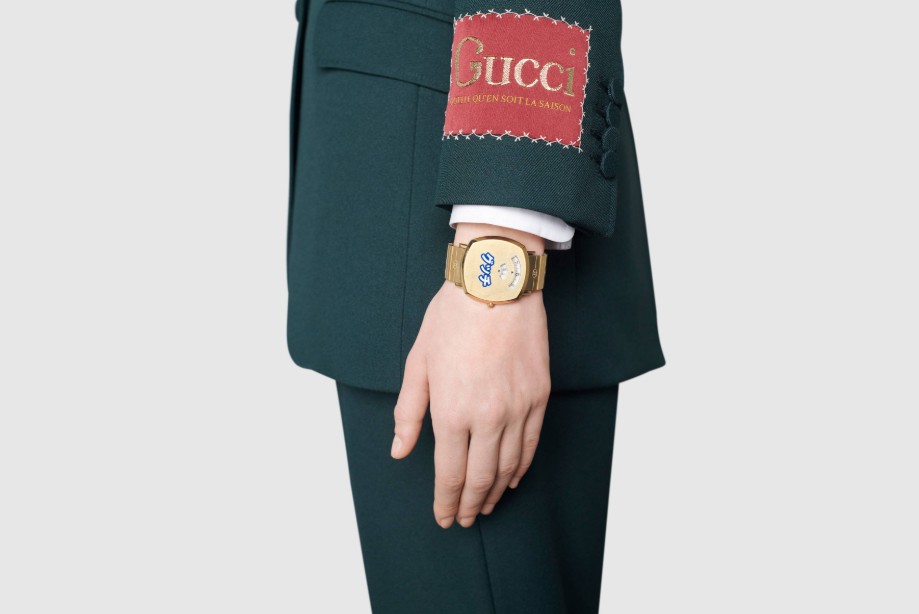 Gucci土豪金錶, Gucci金錶, Gucci錶, gucci 2020