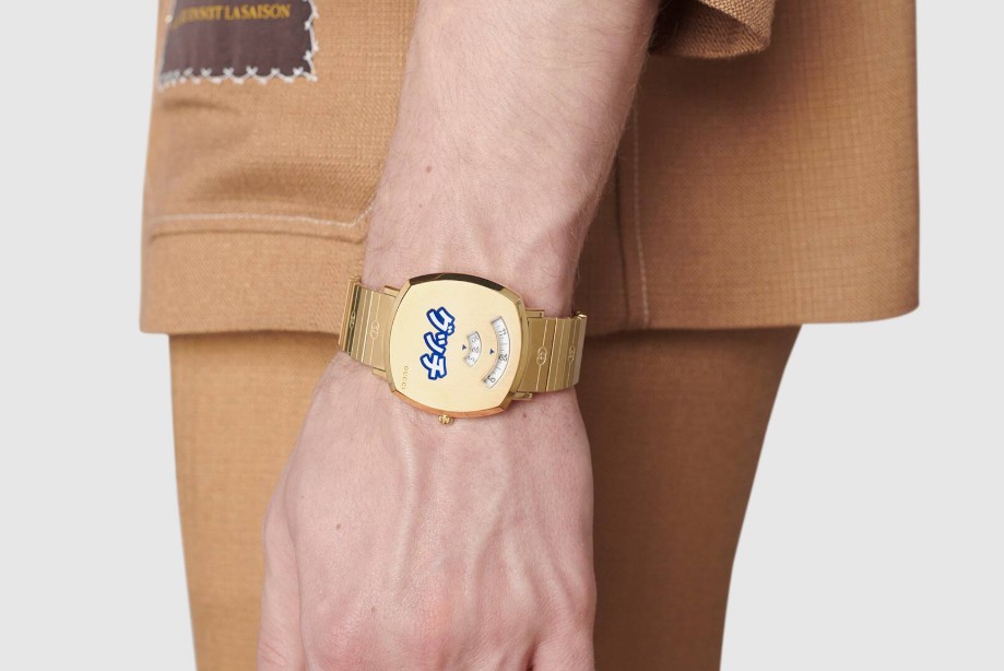 Gucci土豪金錶, Gucci金錶, Gucci錶, gucci 2020