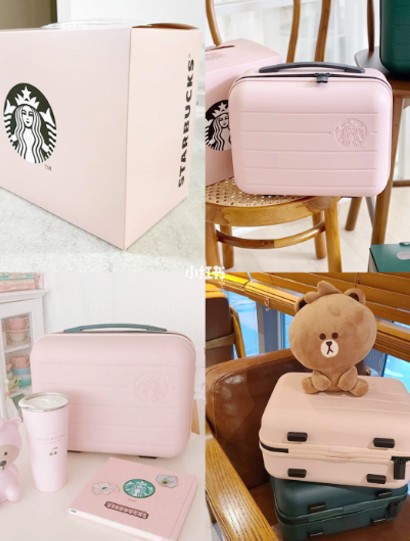 韓國Starbucks, 韓國Starbucks行李箱, 韓國Starbucks收納行李箱, 韓國Starbucks 2020