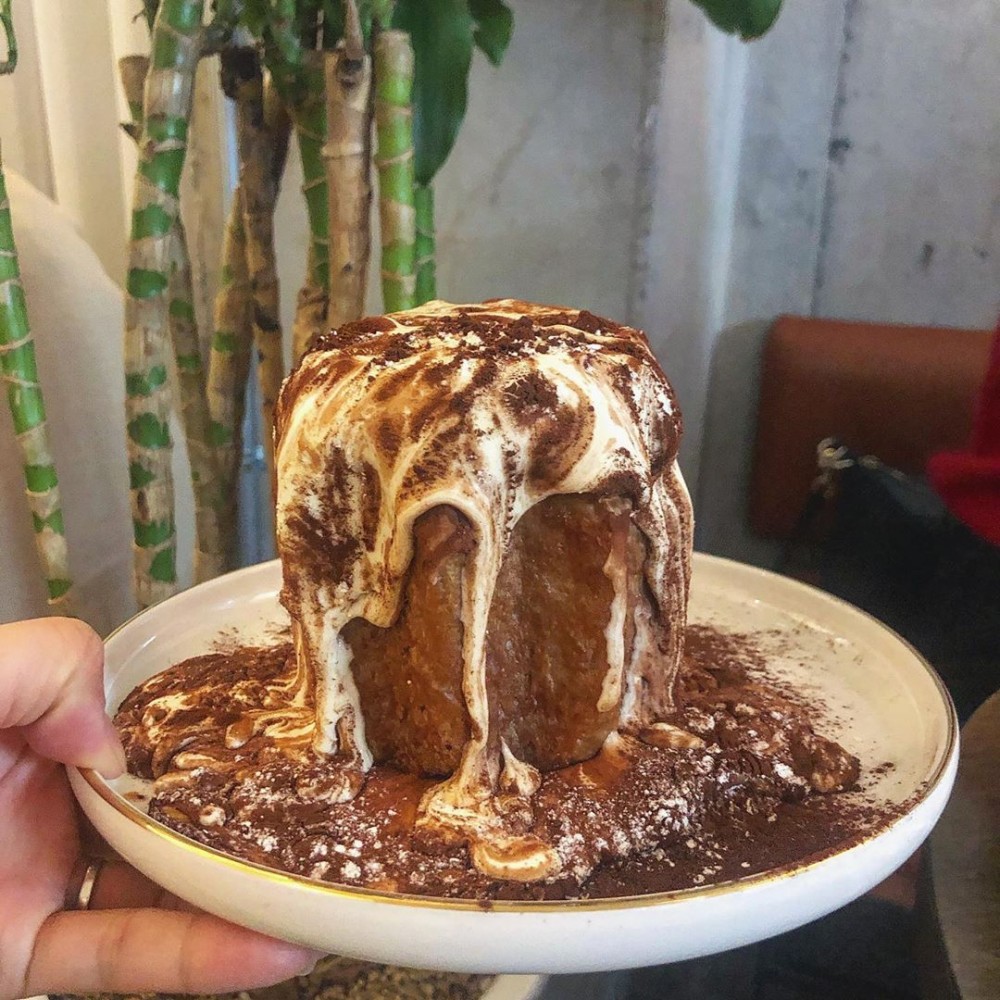 釜山SHEEP COFFEE 芝士奶蓋麵包