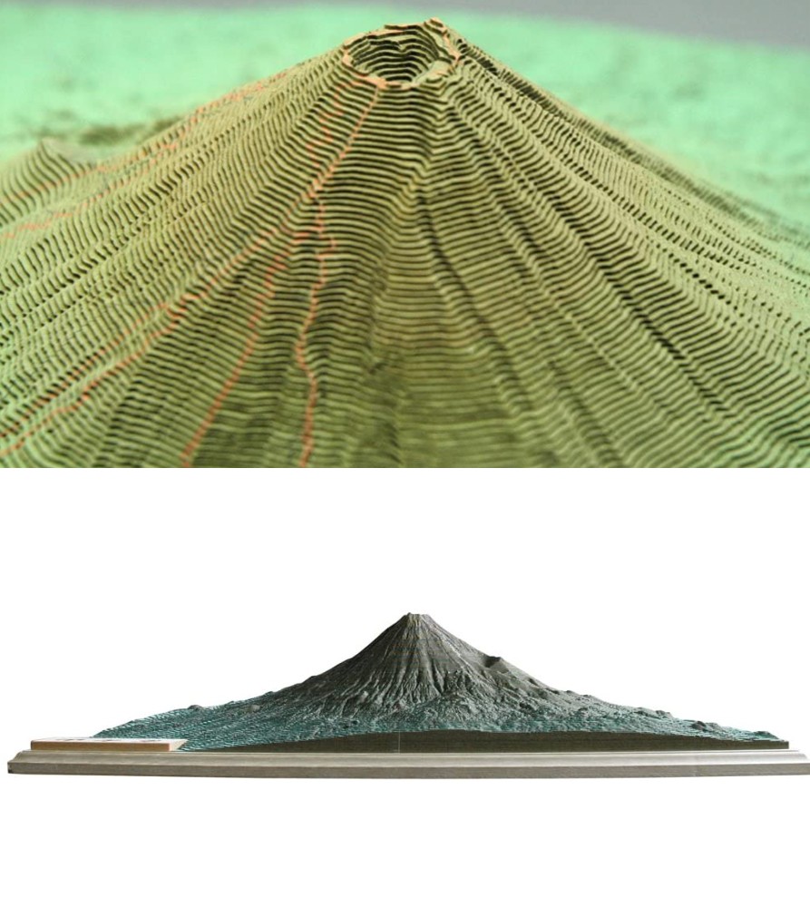 富士山紙拼圖, 富士山紙模型, 日本富士山砌圖