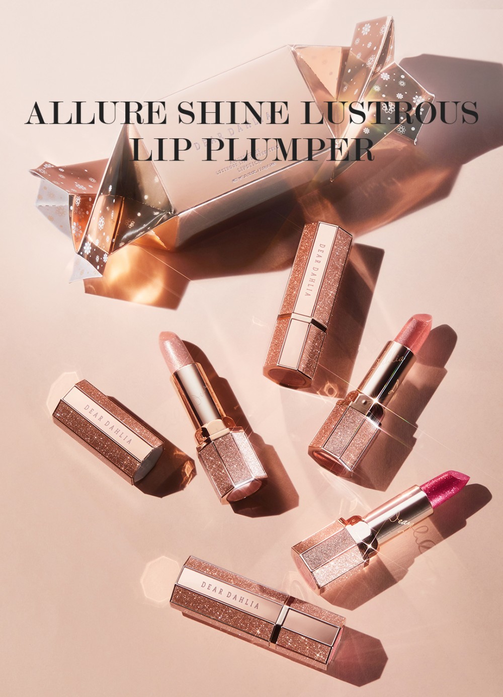 DEAR DAHLIA鑽光亮澤唇膏ALLURE SHINE LUSTROUS LIP PLUMPER