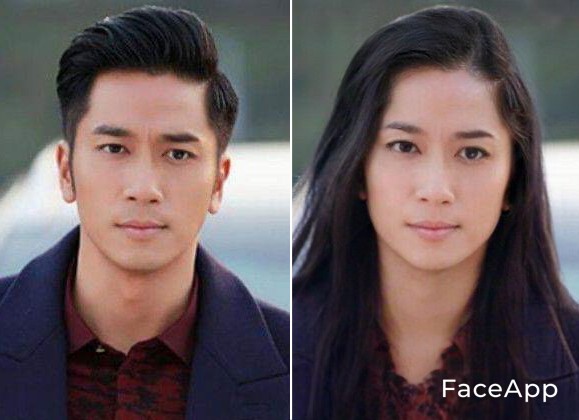 【FaceApp變性】香港男明星變性吳卓羲