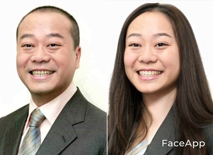 【FaceApp變性】香港男明星變性歐陽震華