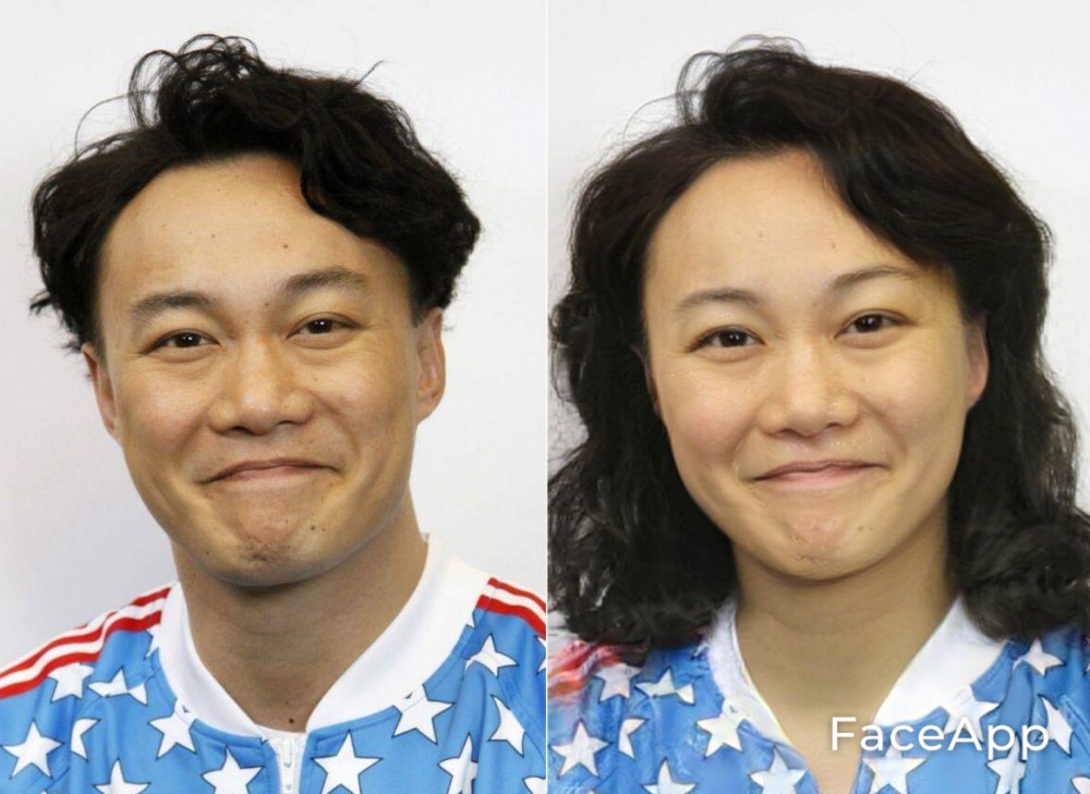 【FaceApp變性】香港男明星變性陳奕迅
