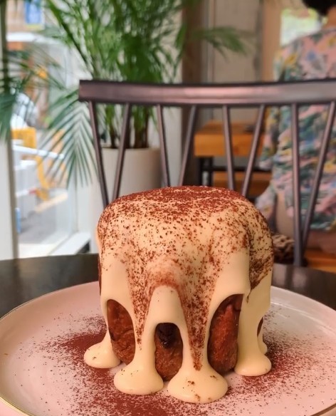 釜山SHEEP COFFEE 芝士奶蓋麵包