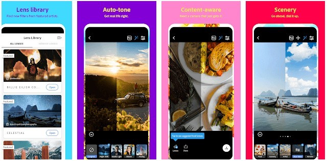 ADOBE影相APP, 影相APP推介, Adobe Photoshop Camera, 相機APP