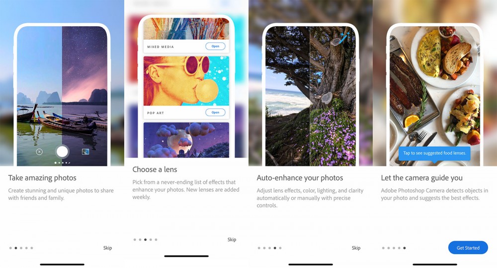 ADOBE影相APP, 影相APP推介, Adobe Photoshop Camera, 相機APP