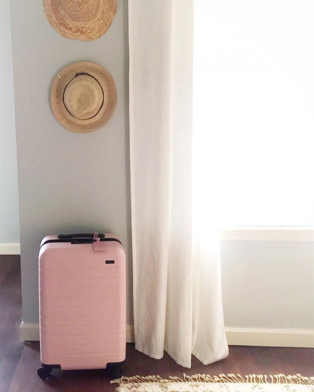 Away X Pop&Suki 粉嫩櫻花色行李箱