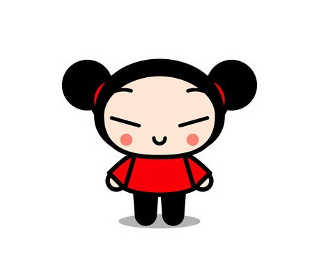 童年卡通人物中國娃娃