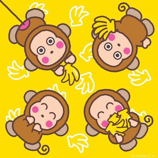 童年卡通人物Monkichi(馬騮仔)