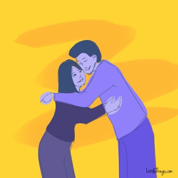 「情侶擁抱」隱藏意思大不同!