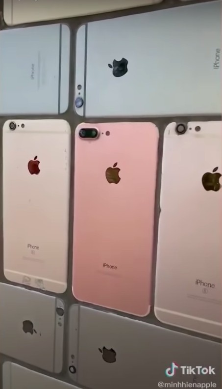 【iPhone12顏色】土豪用過千部真iPhone砌磁磚牆網民