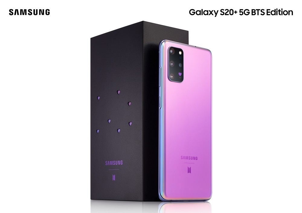SAMSUNG Galaxy S20+手機紫色/銀河幻光紫