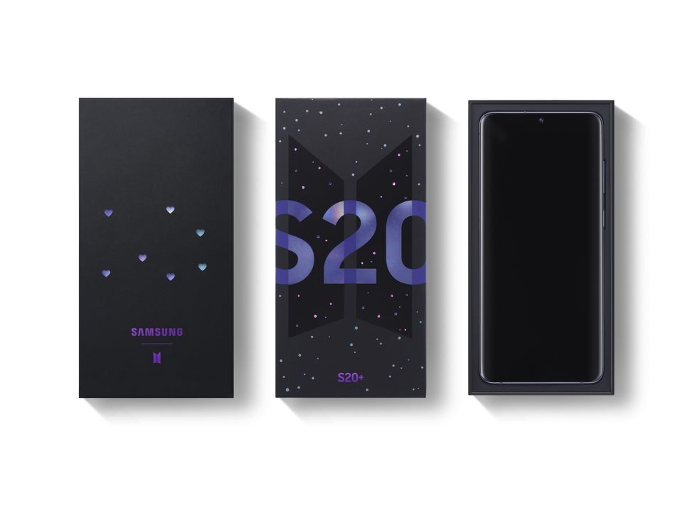 SAMSUNG Galaxy S20+手機紫色/銀河幻光紫