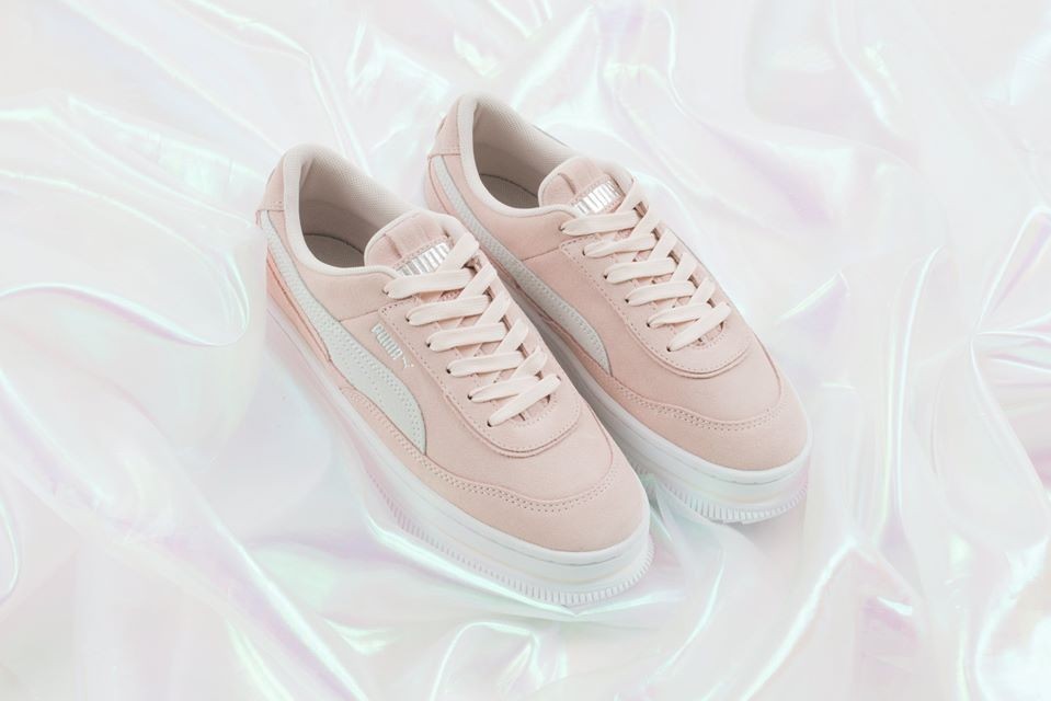 【厚底鞋2020】PUMA櫻粉色DEVA