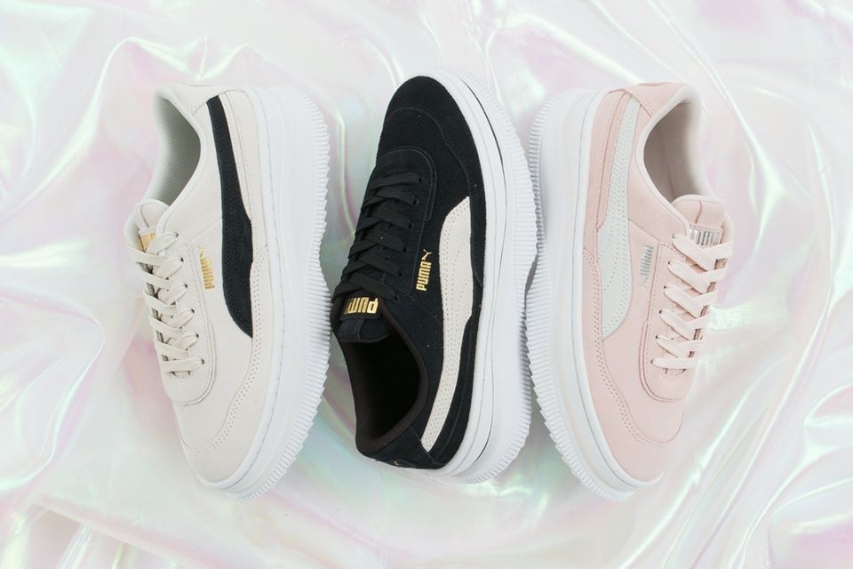 【厚底鞋2020】PUMA櫻粉色DEVA
