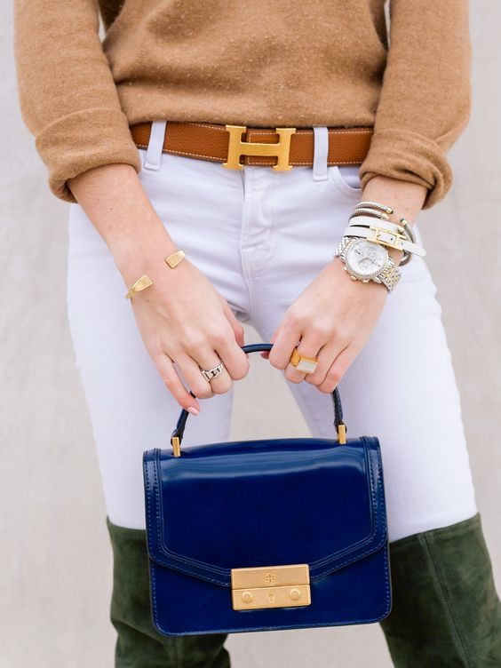  名牌皮帶推介  CHANEL、DIOR、Gucci、Hermès等名牌Logo皮帶