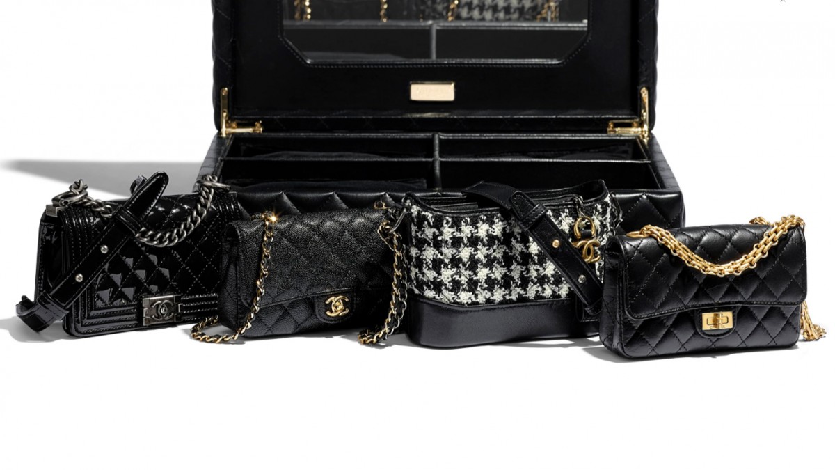 Chanel皮革禮盒, Chanel迷你皮革禮盒, Chanel gift box, Chanel手袋2020, Chanel迷你手袋, Chanel mini bag