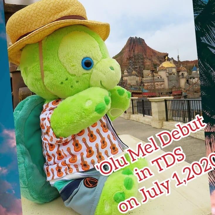 迪士尼樂園Duffy新朋友「小海龜OluMel 」登場