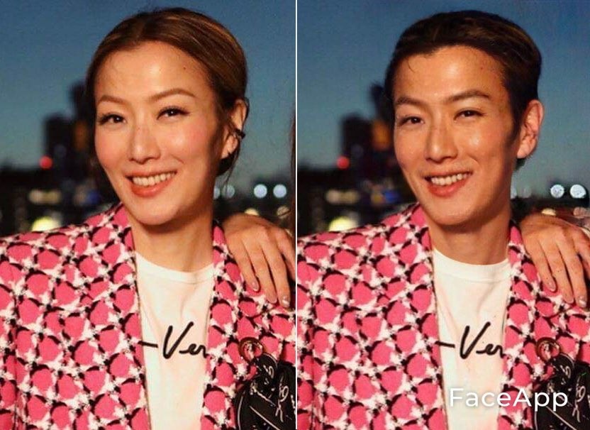 香港女明星FaceApp繳性好靚仔!鄭秀文、黃翠如、江嘉敏型過韓星
