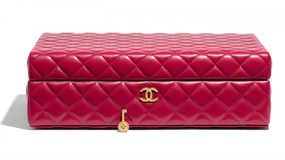 Chanel皮革禮盒, Chanel迷你皮革禮盒, Chanel gift box, Chanel手袋2020, Chanel迷你手袋, Chanel mini bag
