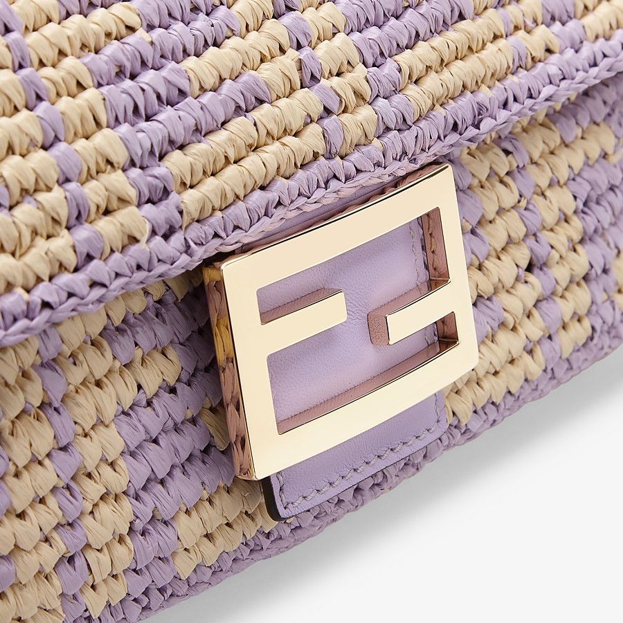 FENDI パープル レザー手袋 FENDI パープル レザー手袋