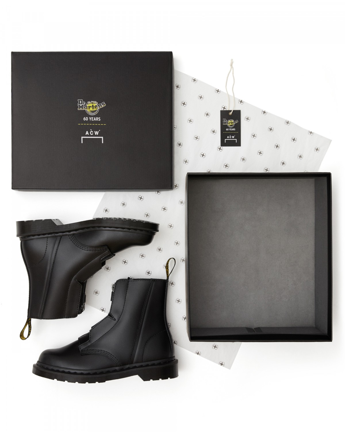 Dr.Martens X A-COLD-WLL別注版靴子!無鞋孔+側拉錬+隱藏黑線顯簡約型格!