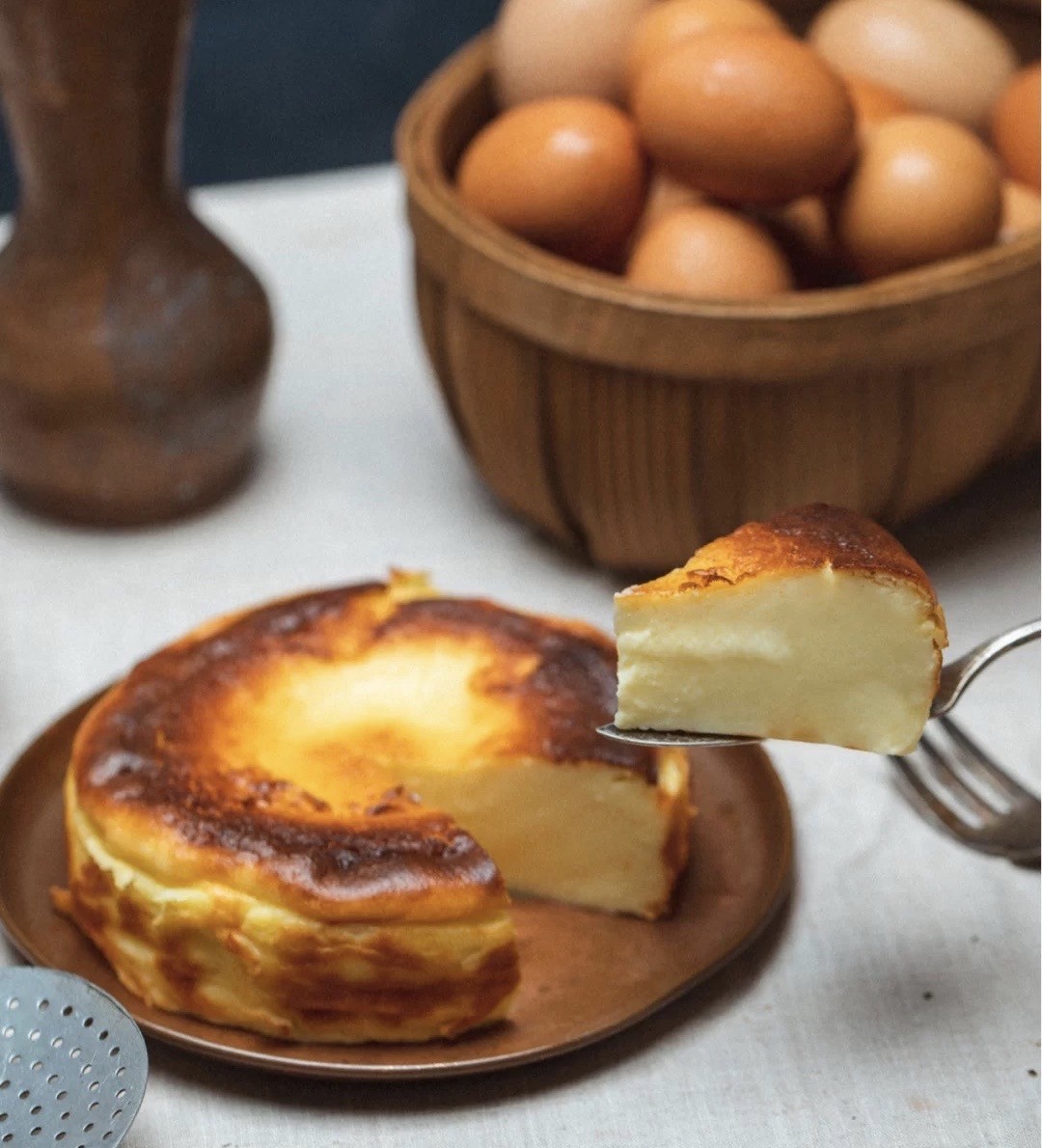 巴斯克芝士蛋糕食譜 Basque Burnt Cheesecake 簡單零失敗
