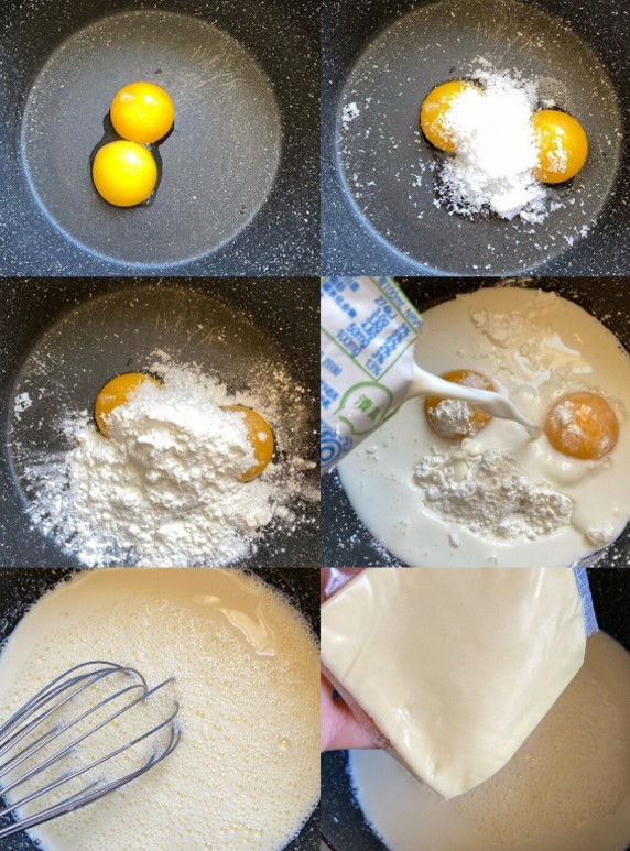 芝士烤奶香布丁, 芝士牛奶布丁食譜, 牛奶布丁食譜