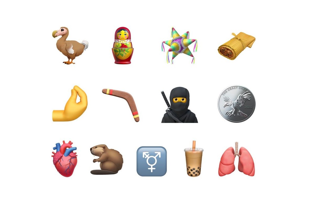 Emoji表情更新2020, Memoji表情符號最新2020, 2020最新iOS 14 Emoji表情
