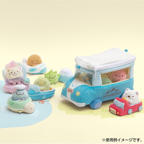 角落生物精品 超萌露營車 扭蛋機 甜甜圈一番賞