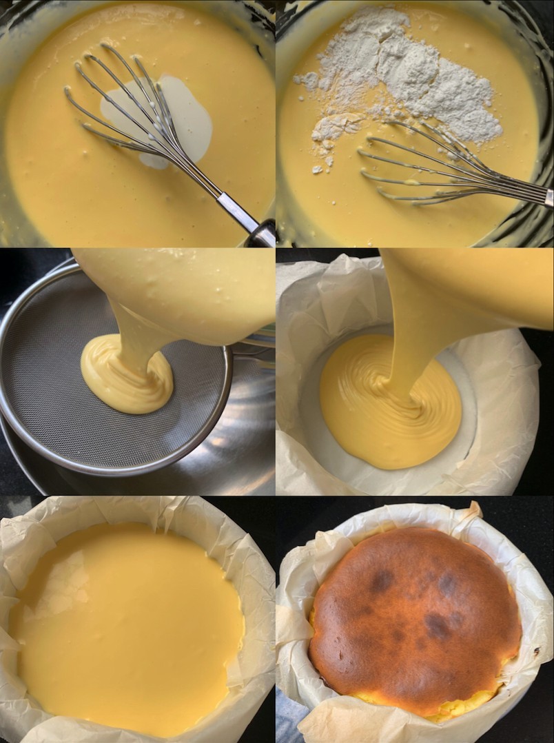 巴斯克芝士蛋糕食譜 Basque Burnt Cheesecake 簡單零失敗