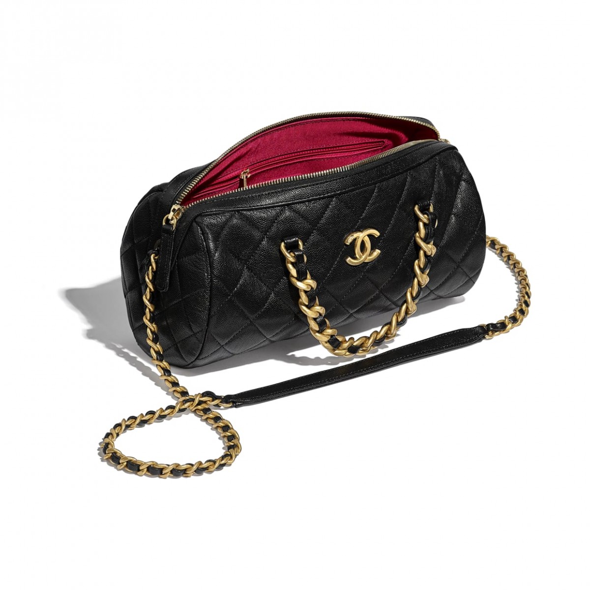 CHANEL 2020秋冬手袋款式價錢 小鑽球絲絨flap bag kiss-lock扣手袋 鏈條手提包 鳥籠手袋