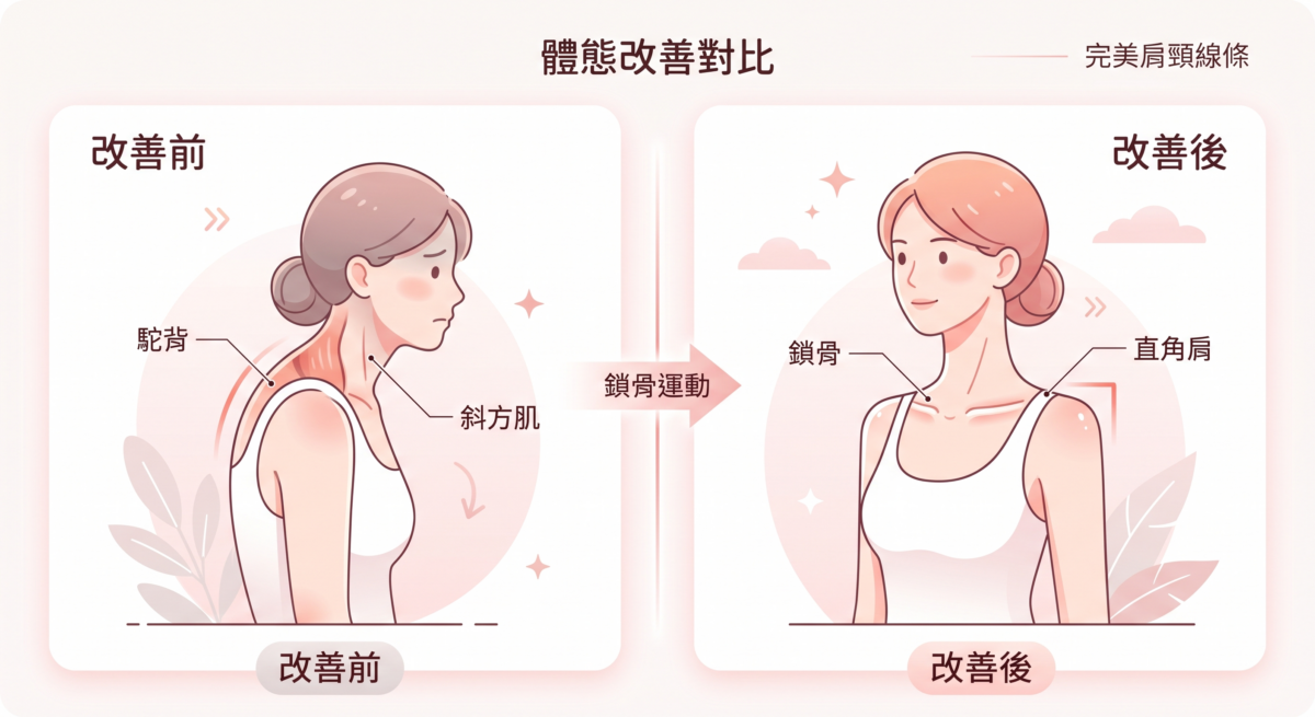 很多人以為「斜方肌很大」是天生，其實大多數情況都和日常姿勢、用力習慣有關。