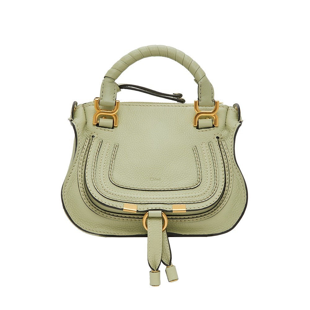 Chloé手袋2020!Daria餃子包/Marcie馬鞍包「淡雅奶油綠」