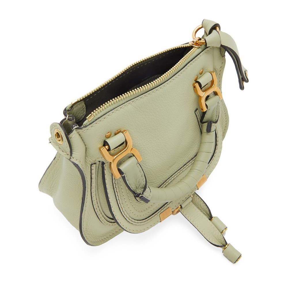 Chloé手袋2020!Daria餃子包/Marcie馬鞍包「淡雅奶油綠」