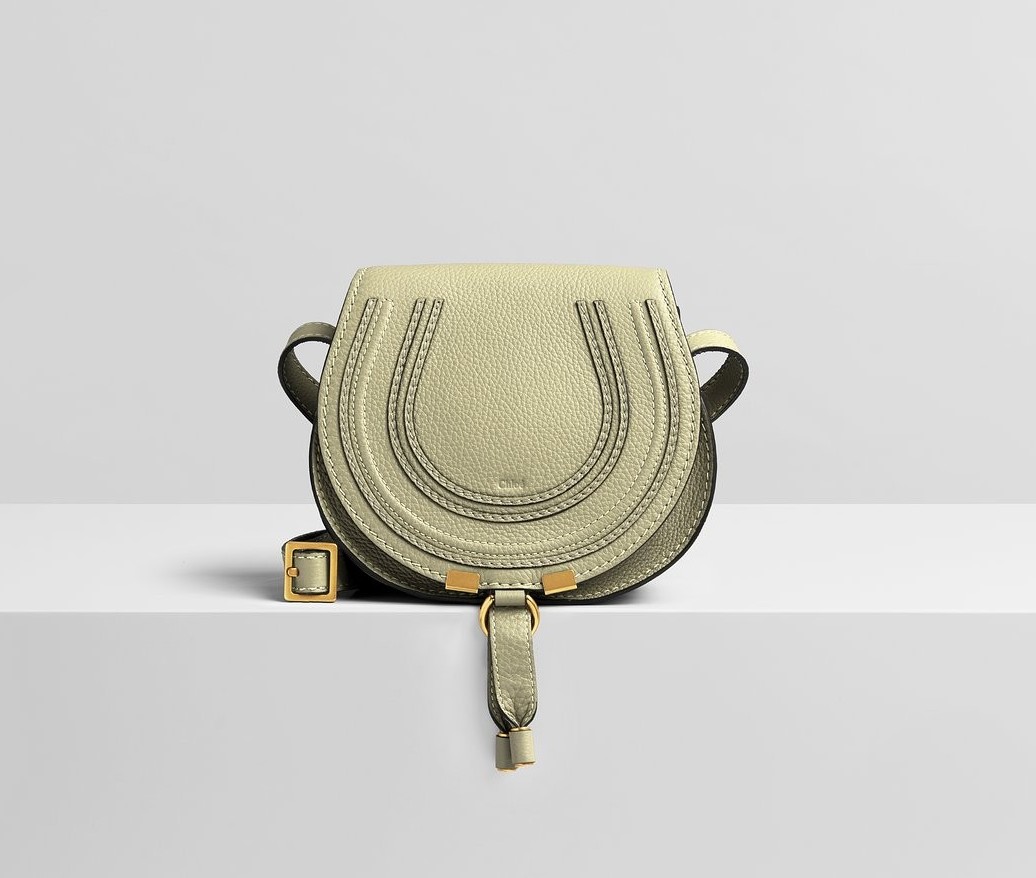 Chloé手袋2020!Daria餃子包/Marcie馬鞍包「淡雅奶油綠」