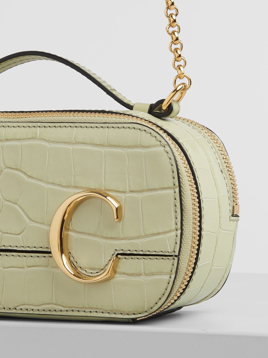 Chloé手袋2020!Daria餃子包/Marcie馬鞍包「淡雅奶油綠」