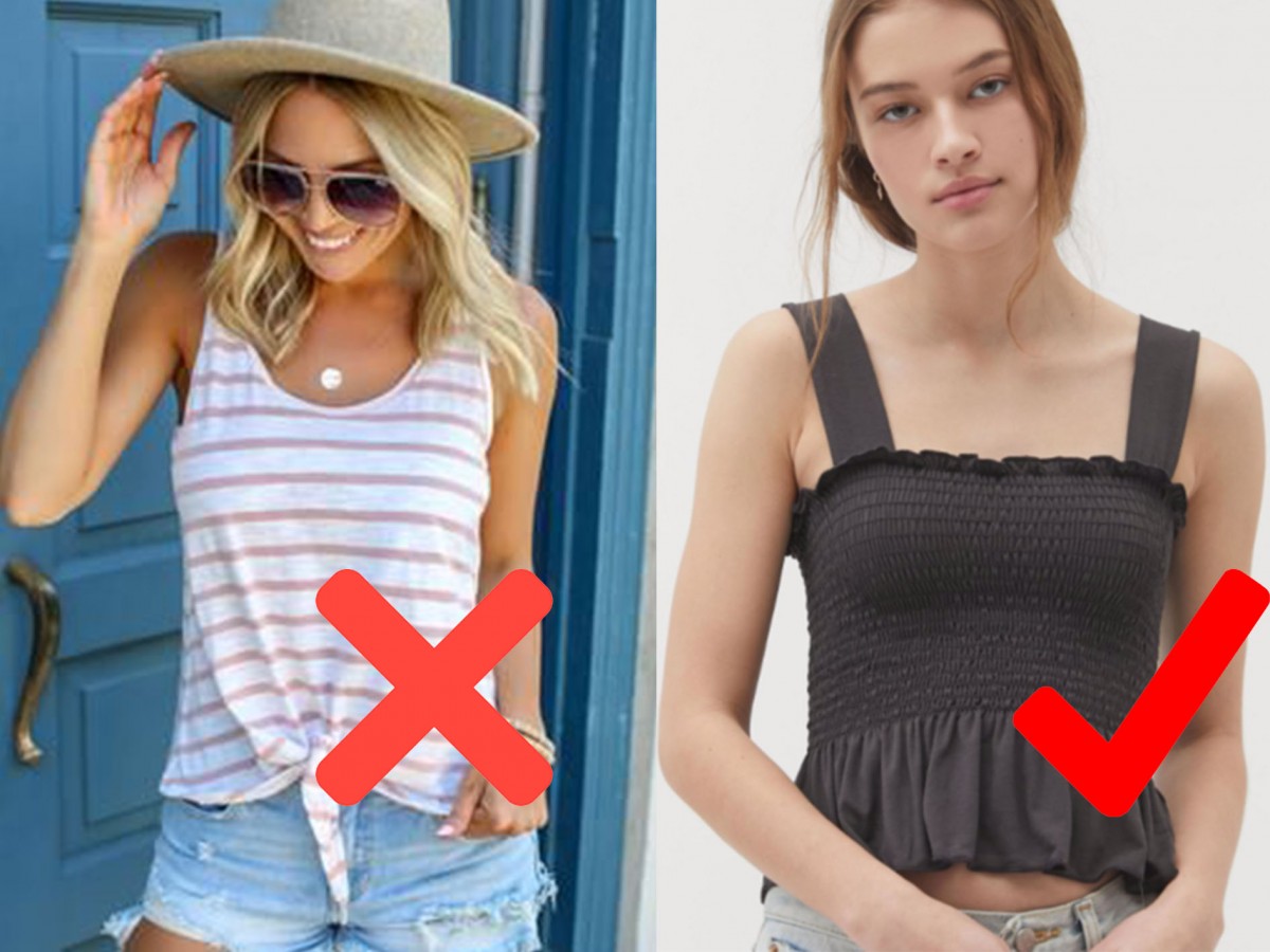 各種身形, 寬肩膀, 無袖背心, 短脖子, 窄肩膀, 粗手臂, 背心穿搭, 長脖子