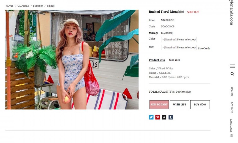 Stylenanda的品牌很可以代表韓風!身為OG的他們,種類也繁多,有性感的也有斯文的~