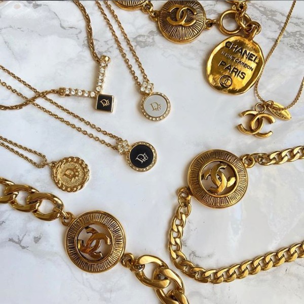 Dior, Chanel, LV二手再造項鍊