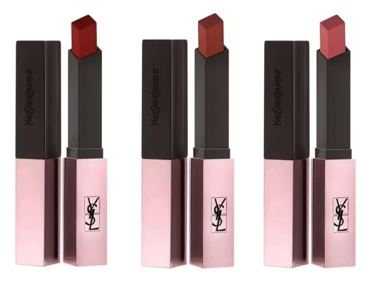 5支浪漫粉管唇膏集合!全新YSL玫瑰金管、Lancome裸粉外殼