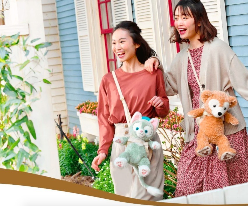 日本,東京,迪士尼,週邊商品,Duffy,Duffy & Friends,斜揹包